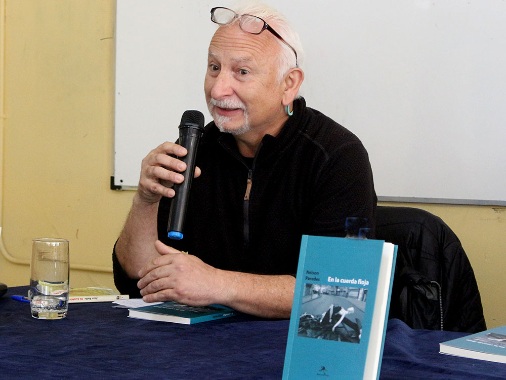 Presentación de libro «En la Cuerda Floja» de Nelson Paredes en Liceo Eduardo de la Barra